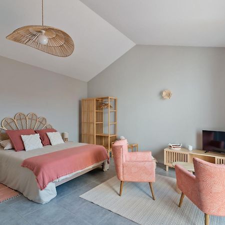 Studio Cocon Enea Bidart, Terrasse Et Parking 외부 사진